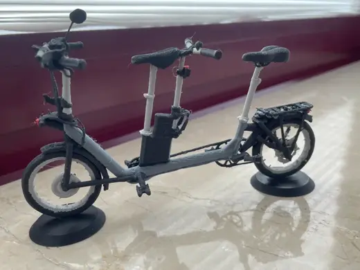 Tandem Bike Decor