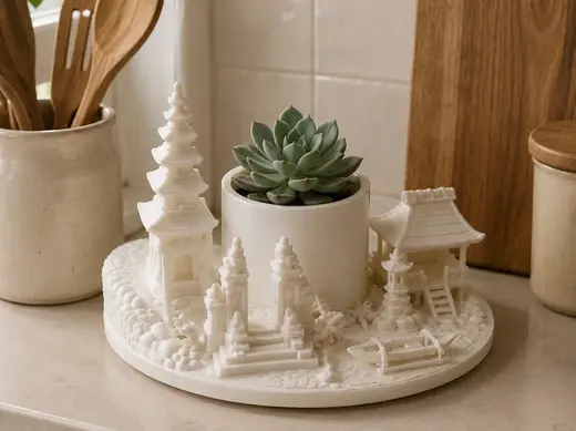 Bali Landmark Planter – Decorative Plant Pot
