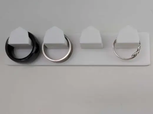 Simplistic Wall-Mounted Ring Holder