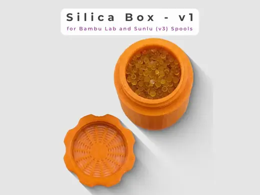Silica Box for Bambu Lab / Sunlu (v3) Spools - v1