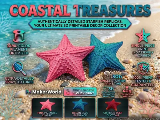 Starfish Coastal Treasures Collection