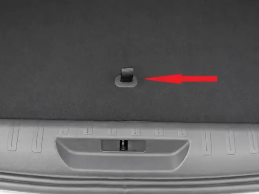 Peugeot 308 T9 trunk floor handle