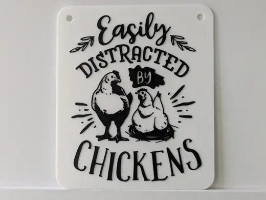 Easily Distracted by Chickens