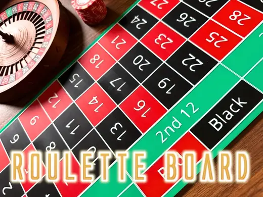 Roulette Board - FULLY PRINTABLE & ECONOMICAL