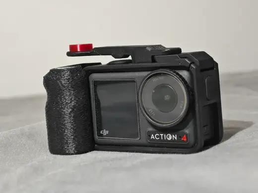 DJI action4 街拍手柄&快门改装套件
