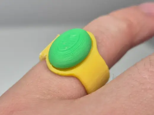 Signet Ring (Two Parts Glue needed)