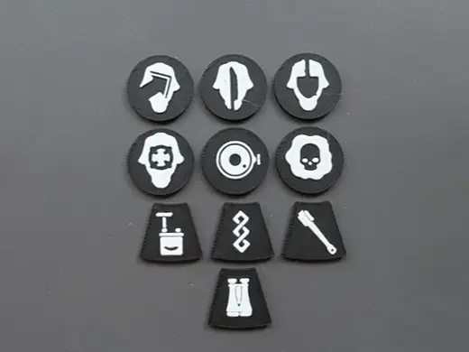 Kill Team Death Korps Tokens