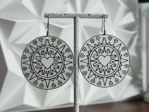 Aretes Mantra de Amor