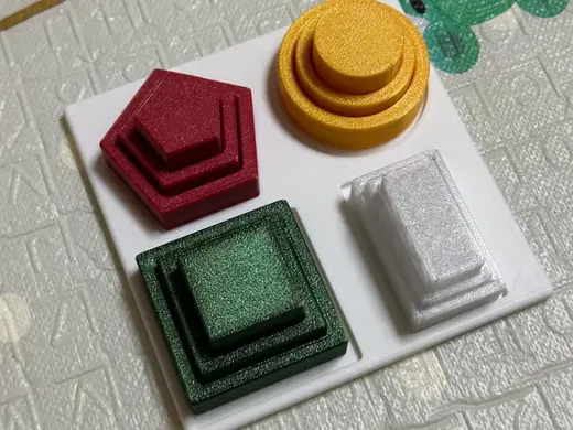 益智玩具-启智几何形状板 启智玩具