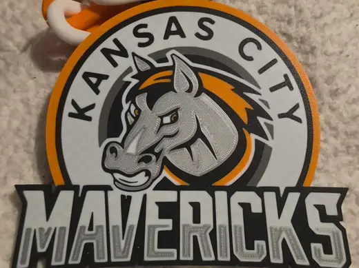 KC Mavericks Hype Chain Medalion