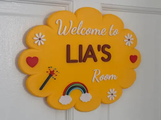 Girl's Room Sign
