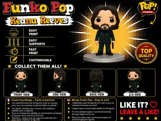 Funko Pop Keanu Reeves