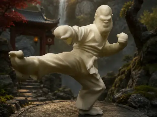 karate Bigfoot