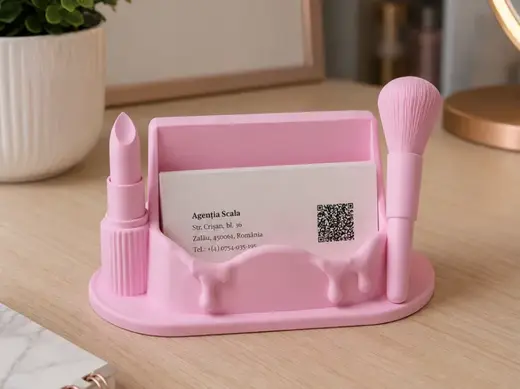 Beautician / Makeup Business Card Holder