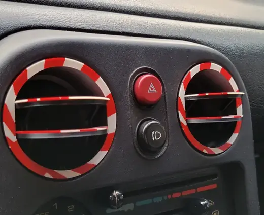 Miata eclipse style vents - Print in Place
