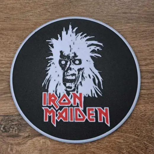 Heavy Metal legend Iron Maiden coaster