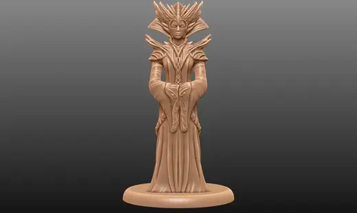 Head Enchantress Supportless dnd miniature