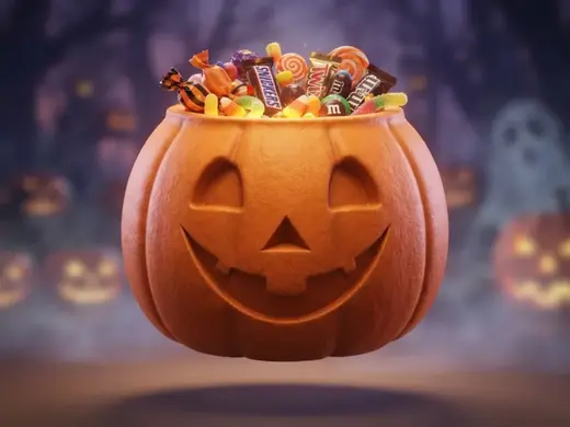 Jack-O'-Lantern Candy Bowl