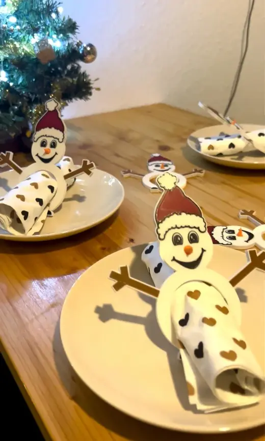 christmas napkin rings
