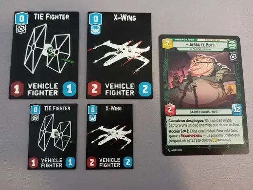 Tie Fighter and X-Wing Tokens for SWU