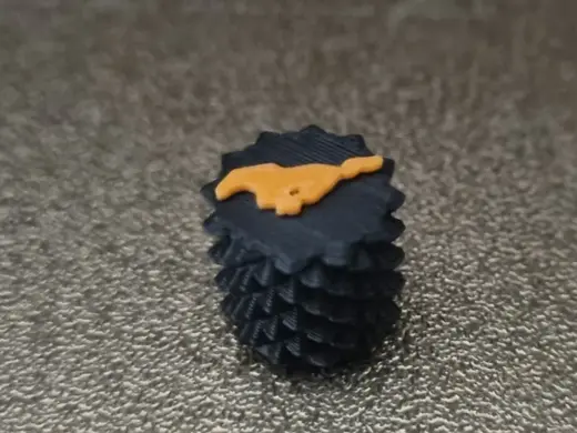 Tire valve cap MUSTANG logo