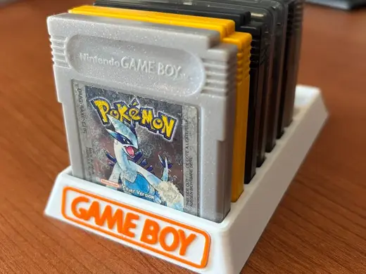 Game Boy Cartridge Holder/Stand (GB, GBC & GBA)