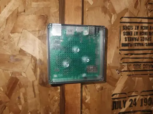 Hidden Wall Mount for Home Assistant Green