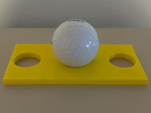 Golf Ball Jig for EufyMake E1 UV Printer