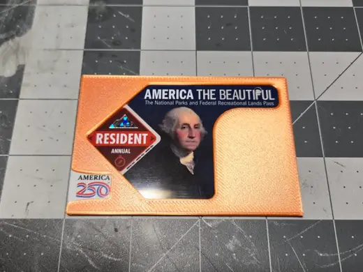 America the Beautiful National Parks Pass Sleeve