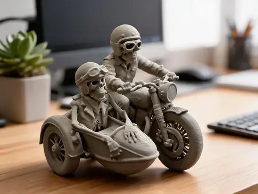 Ledge SkulZ - Motorcycle Sidecar Bones!
