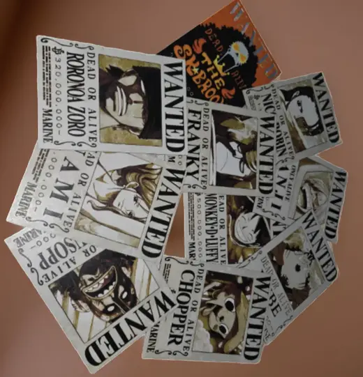 海贼王浮雕 一套十张 ONE PIECE Hueforge ten pieces 轻松制作AMS