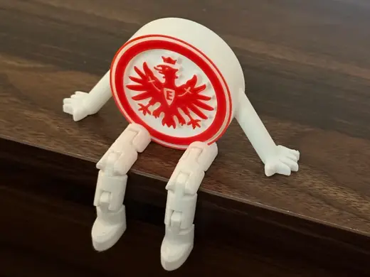 Eintracht Frankfurt Logo mit Wackelbeinen