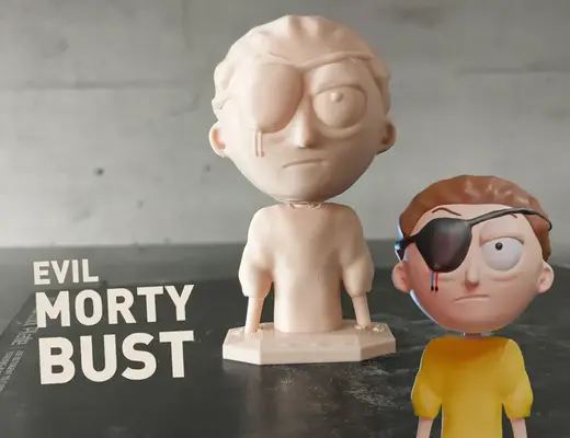Rick and Morty - Evil Morty Smith - Bust