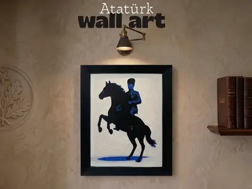 Mustafa Kemal Atatürk Wall Art ∞