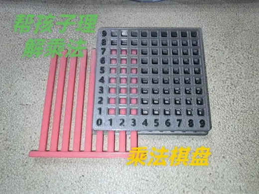 乘法棋盘-帮孩子理解乘法
