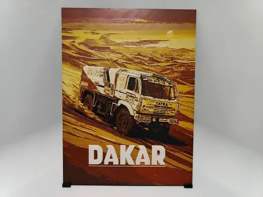 Dakar #2 Poster - Hueforge