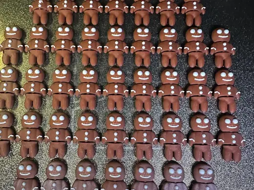 Articulating Gingerbread Man Cute