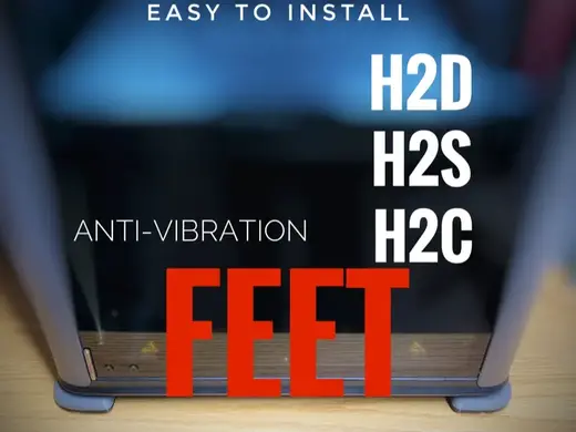 H2 Series - Anti Vibration Feet - H2C H2D H2S