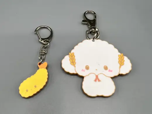 Cogimyun and Ebi Fry keychain set