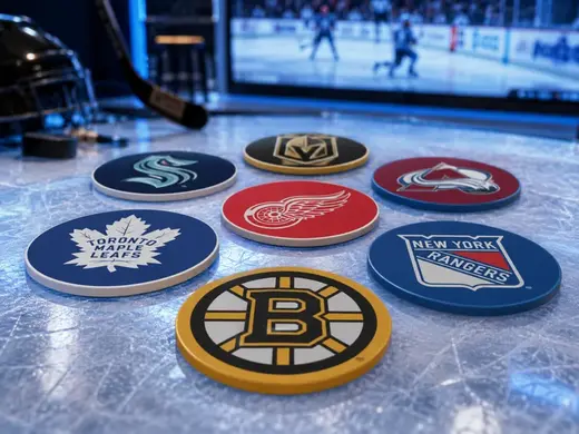 NHL Team Coasters