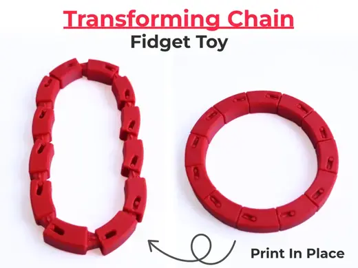 Transforming Chain Fidget Toy