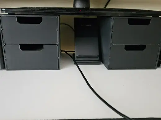 Monitor Riser Drawers