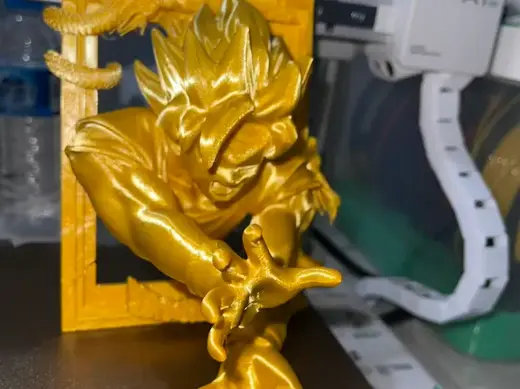 龙珠悟空摆件mini可打