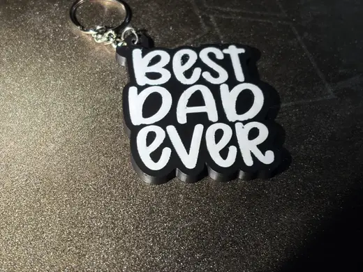Best dad Keychain