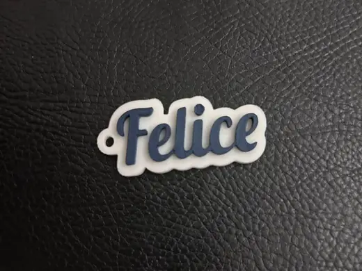 Felice name keychain