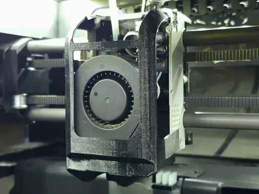 toolhead cover and cooling fan duct for P1P/P1S