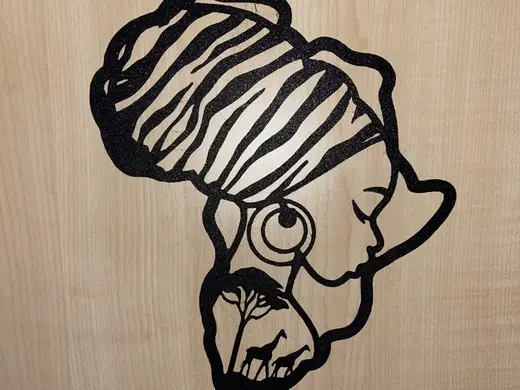 Wanddeko Afrika