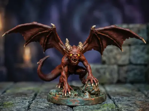 DnD Imp miniature (Familiar)