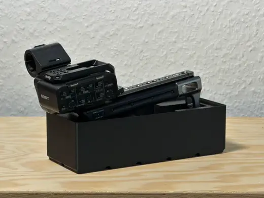 Sony XLR-H1 Handle FX3/FX30 Gridfinity Cutout Box