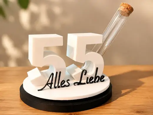 55 Birthday Cash Gift Holder